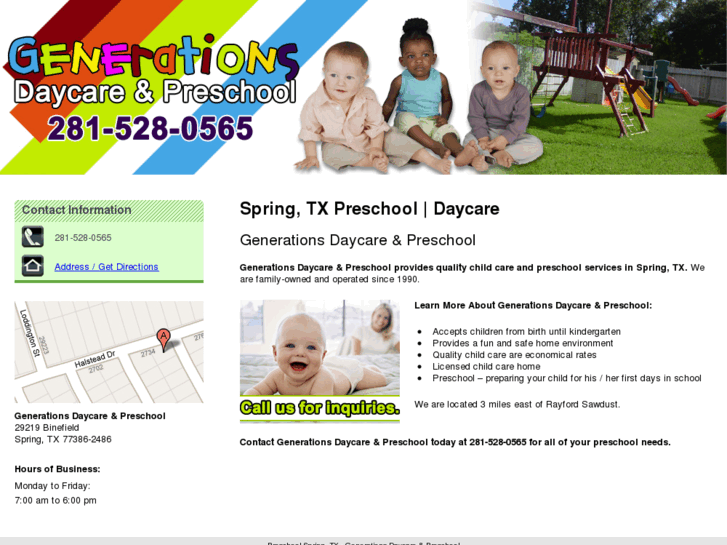 www.generationsdaycarepreschool.com