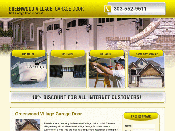 www.greenwoodvillagegaragedoor.com