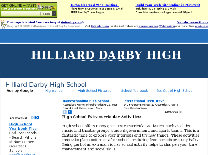 www.hilliarddarbyhighschool.com