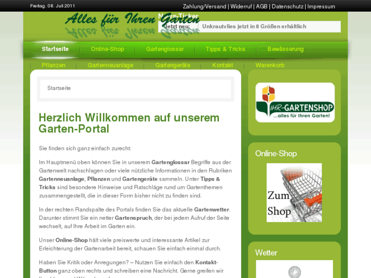 www.ihr-gartenshop.de