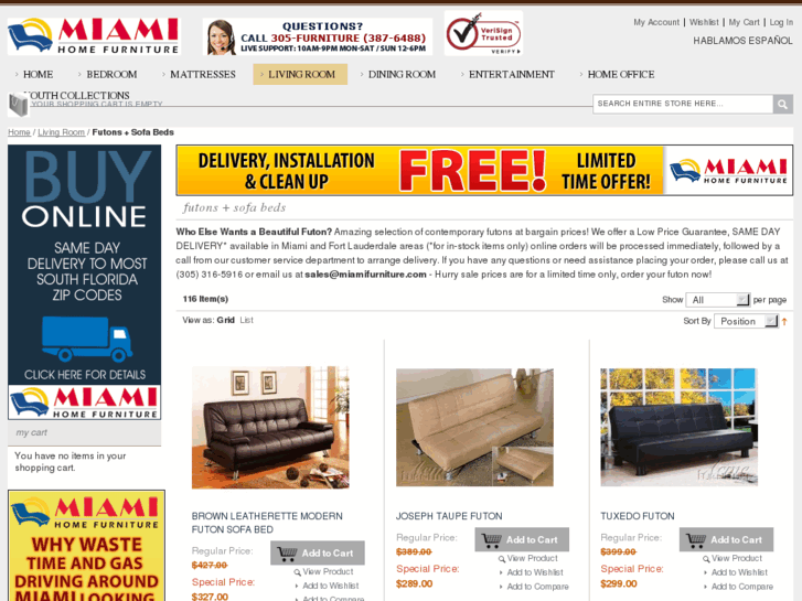 www.miami-futons.com