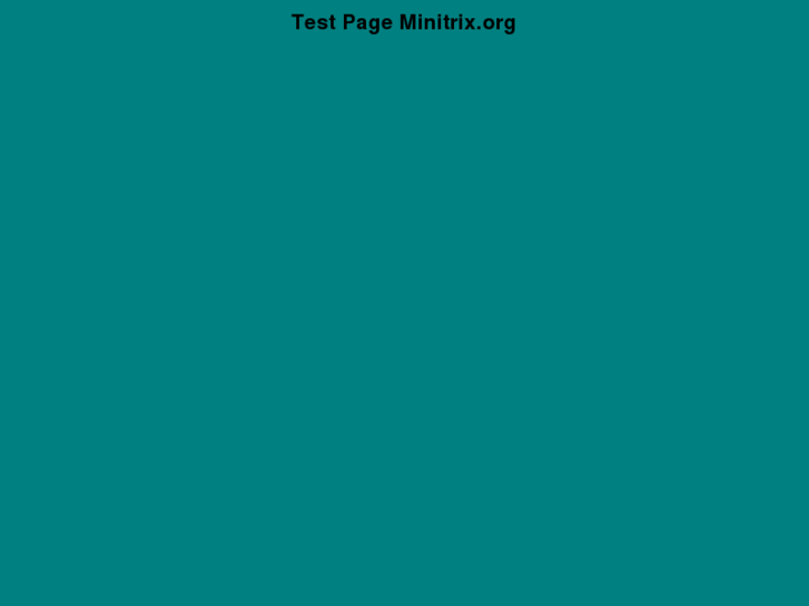 www.minitrix.org