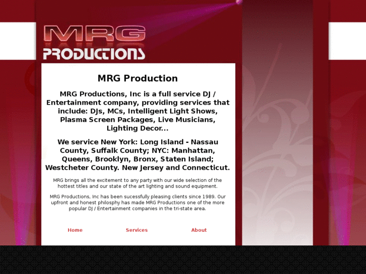 www.mrgproductions.com