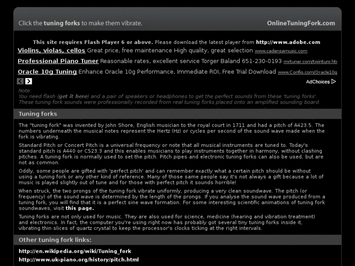 www.onlinetuningfork.com