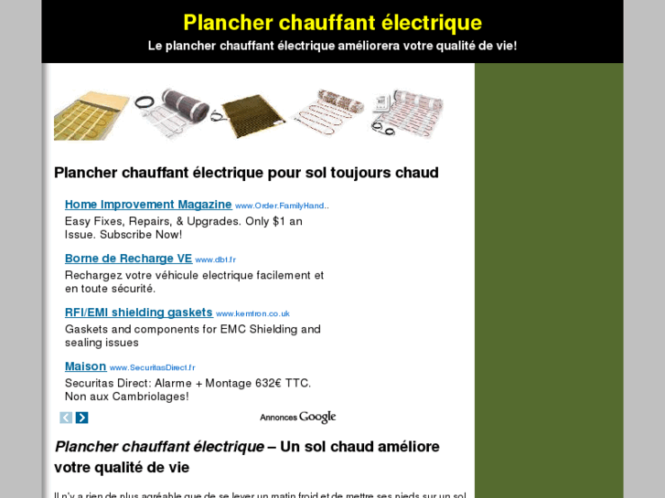 www.plancherchauffantelectrique.com