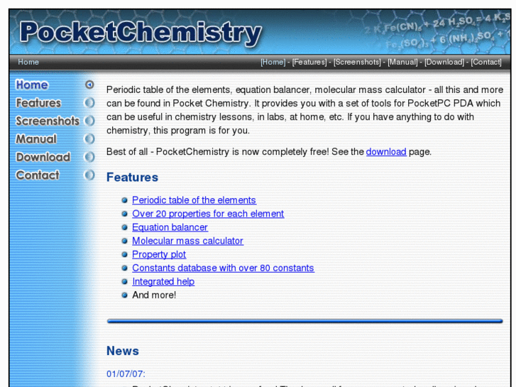 www.pocketchemistry.com