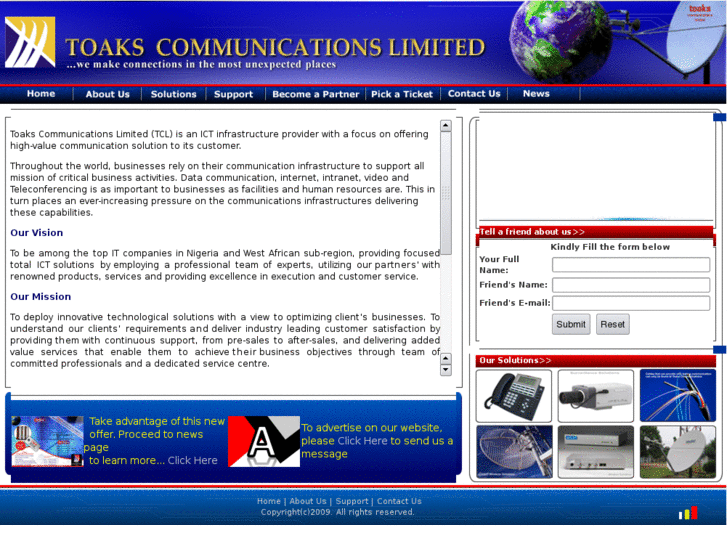 www.toakscommunications.com