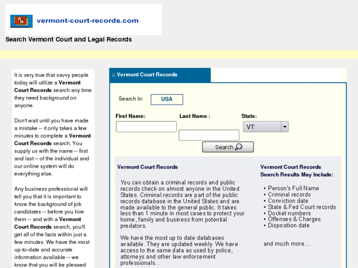 www.vermont-court-records.com