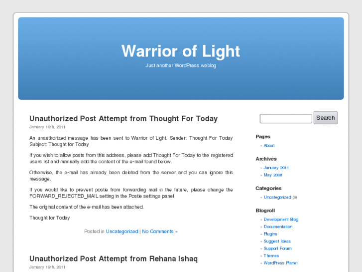 www.warrioroflight.net