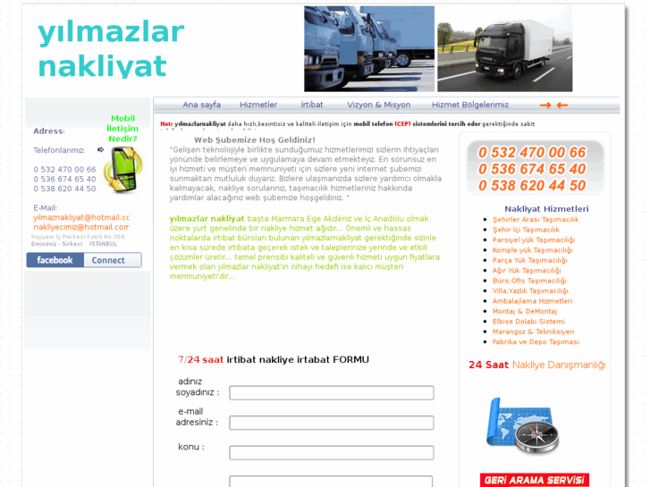 www.yilmazlarnakliyat.net