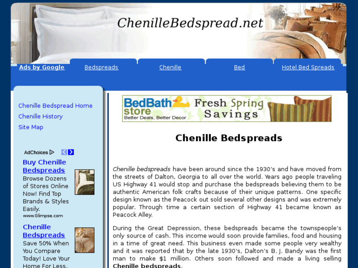 www.chenillebedspread.net