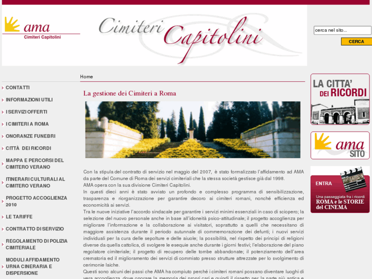 www.cimitericapitolini.it