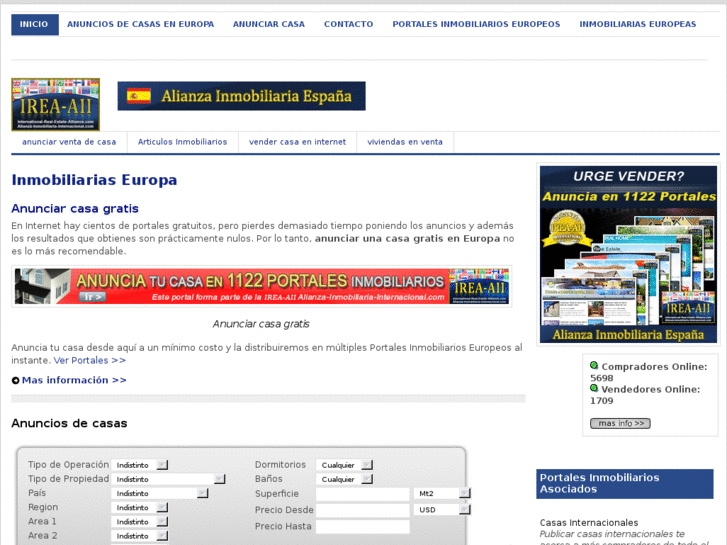 www.inmobiliarias-europa.net