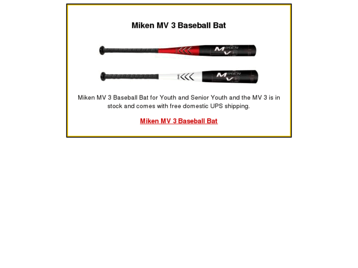 www.mikenmv3baseballbat.com