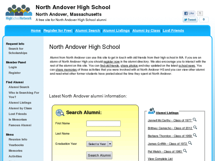 www.northandoverhighschool.org