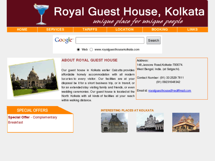 www.royalguesthousekolkata.com