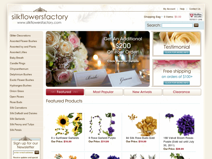 www.silkflowersfactory.com