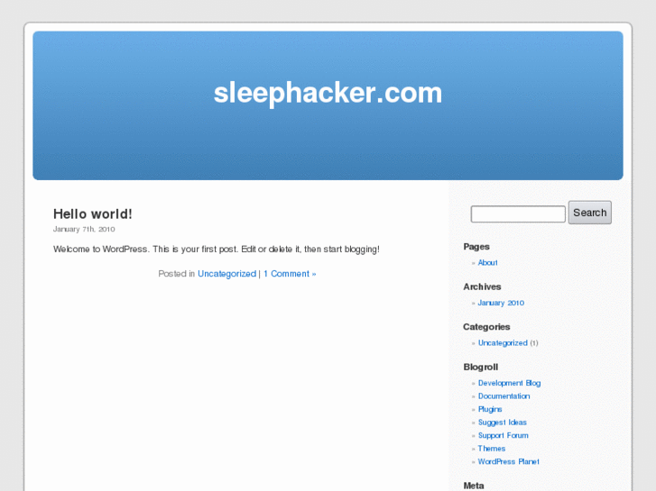 www.sleephacker.com