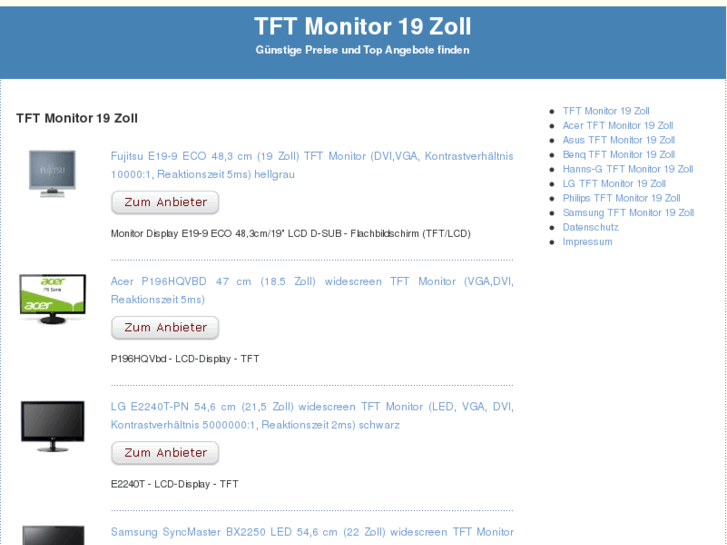 www.tftmonitor19zoll.de