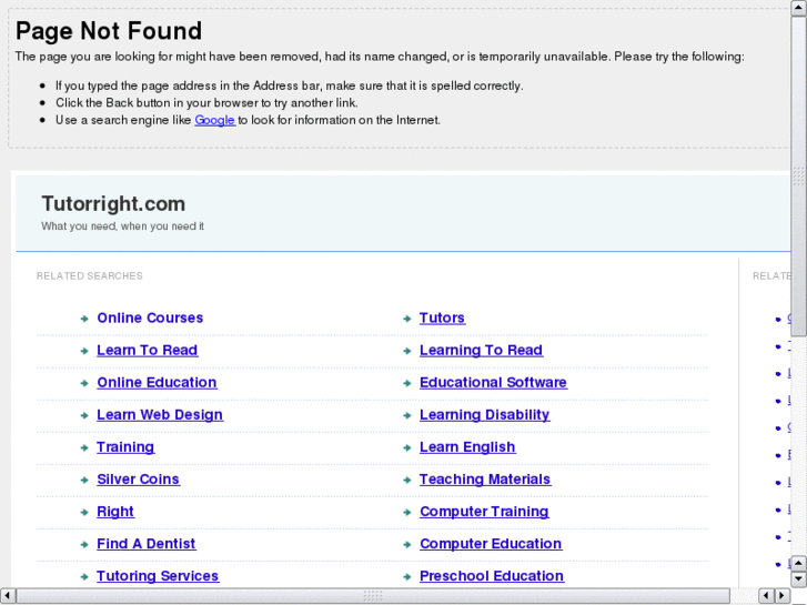www.tutorright.net