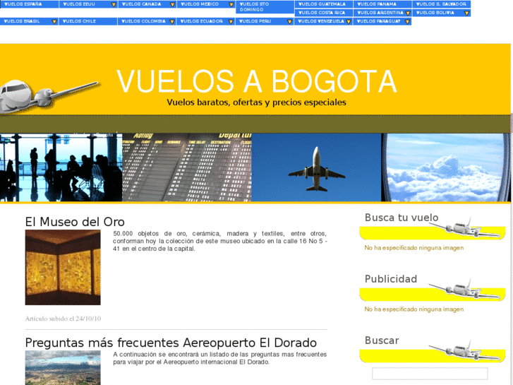 www.vuelosabogota.es