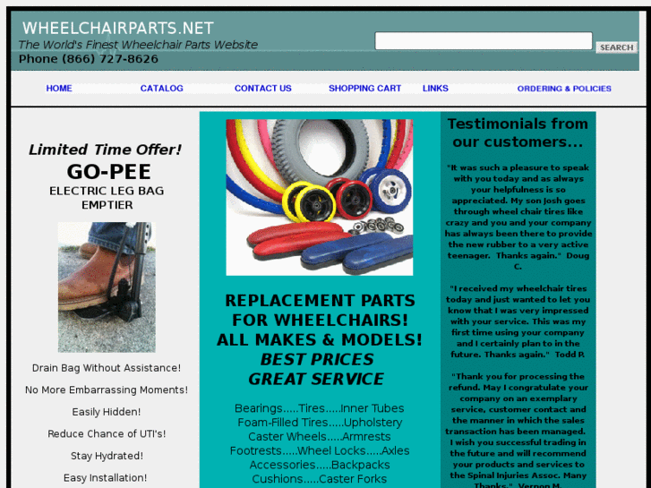 www.wheelchairparts.net