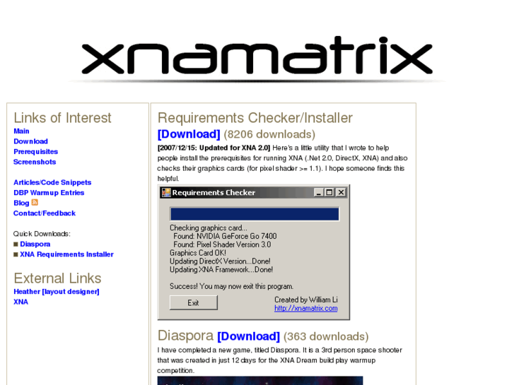 www.xnamatrix.com