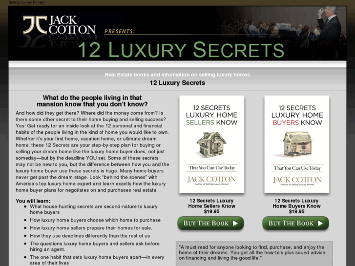 www.12luxurysecrets.com