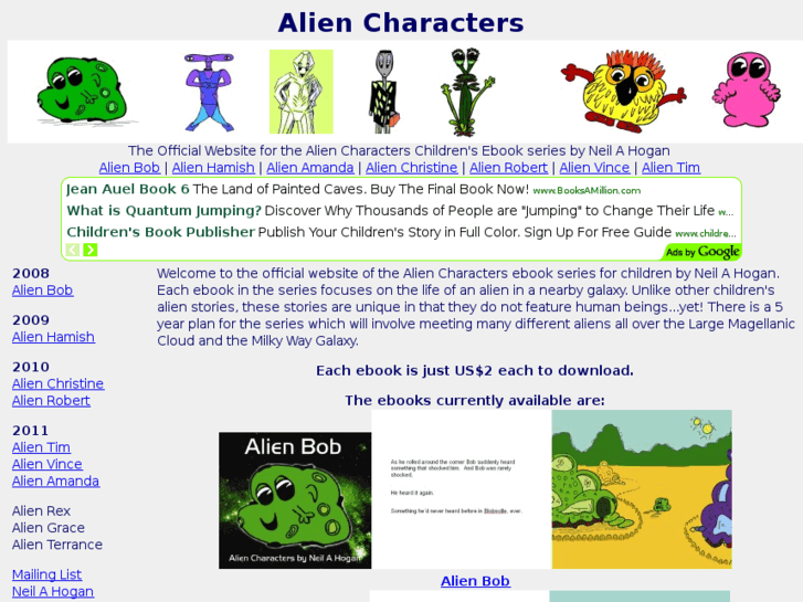 www.aliencharacters.com