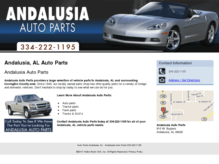 www.andalusiaautoparts.com