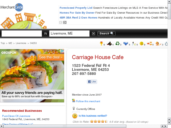 www.carriagehousecafe.info