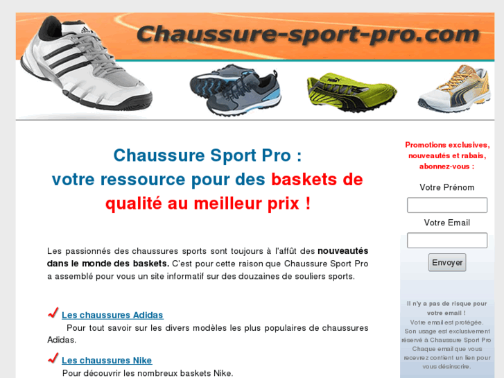 www.chaussure-sport-pro.com