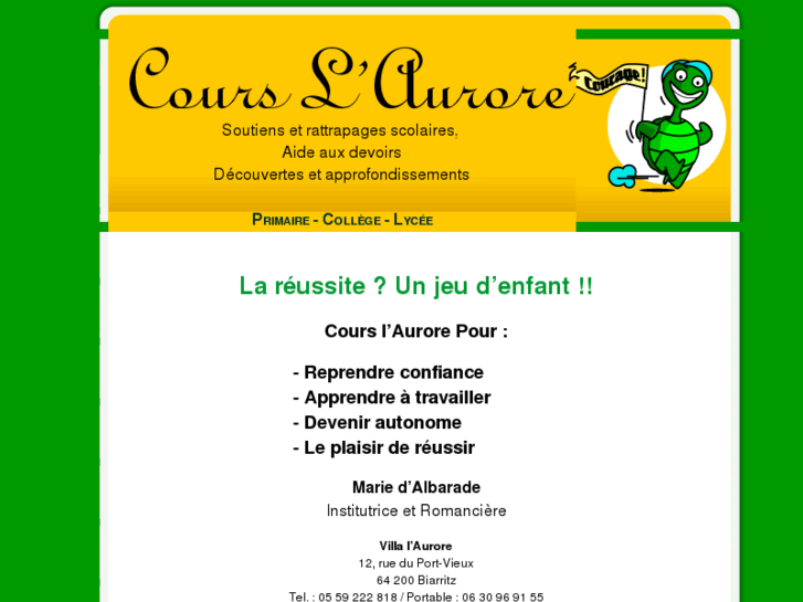 www.cours-aurore.com