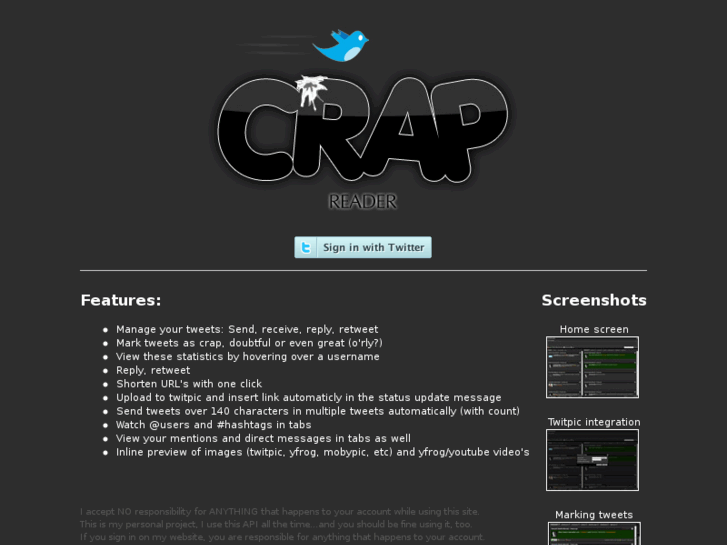 www.crapreader.com