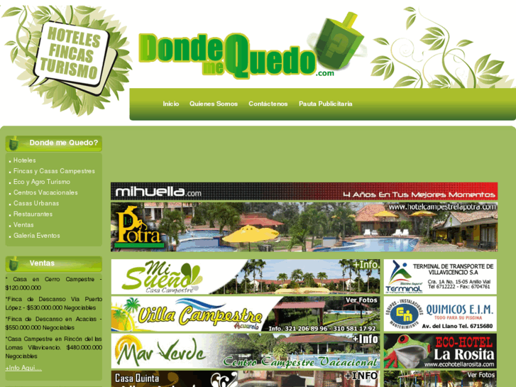 www.dondemequedo.com