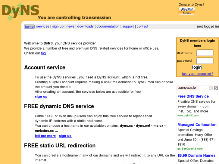 www.dyns.net