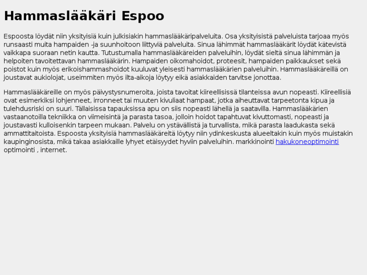 www.espoo-hammas.com