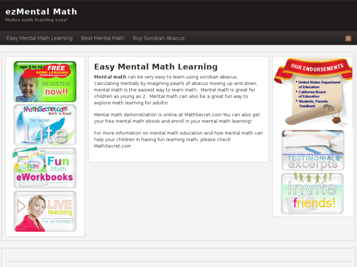 www.ezmentalmath.com