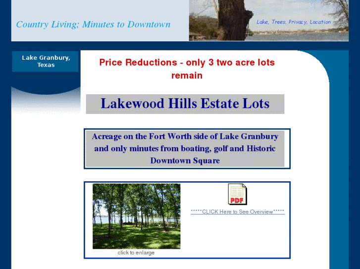 www.granburylakefront.com