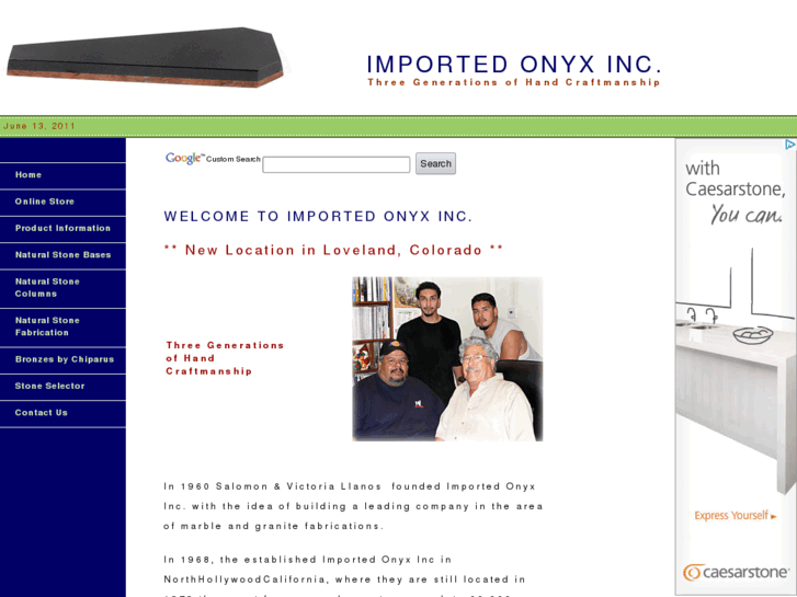 www.importedonyxinc.com