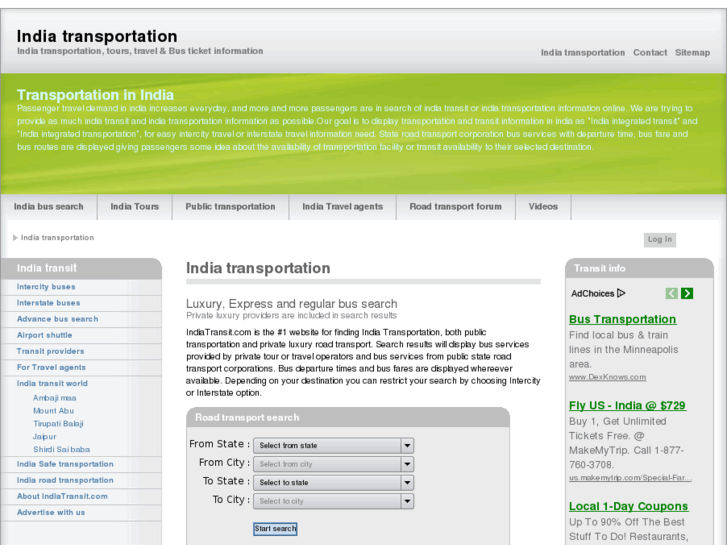 www.indiatransit.com
