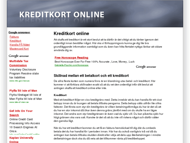 www.kreditkortonline.com