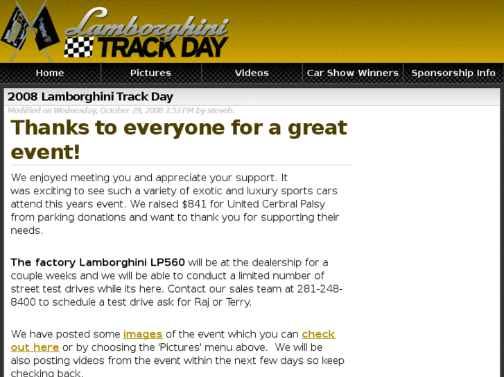 www.lamborghinitrackday.com