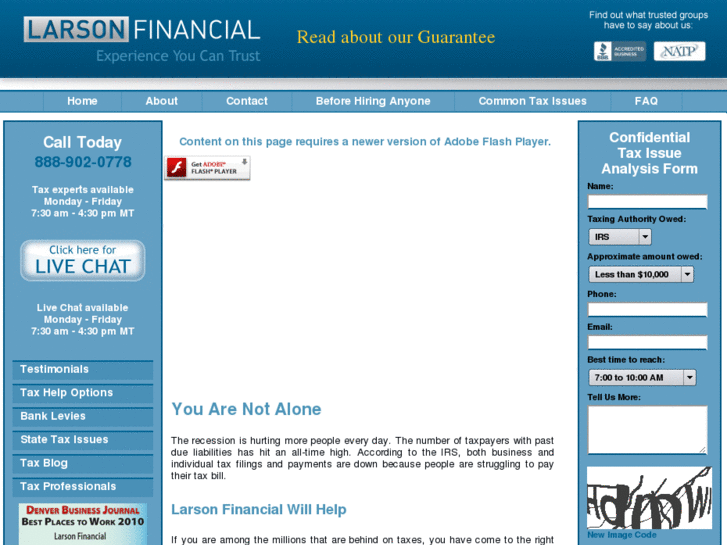 www.larsonfinancia.com