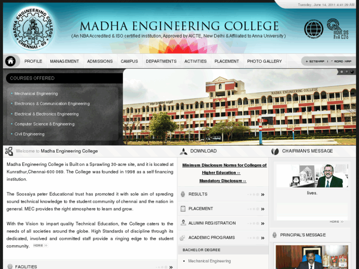 www.madhaengineeringcollege.com