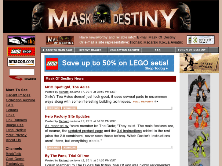 www.maskofdestiny.com