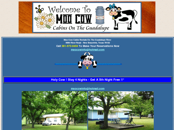 www.moocowcabinsontheguadalupe.com