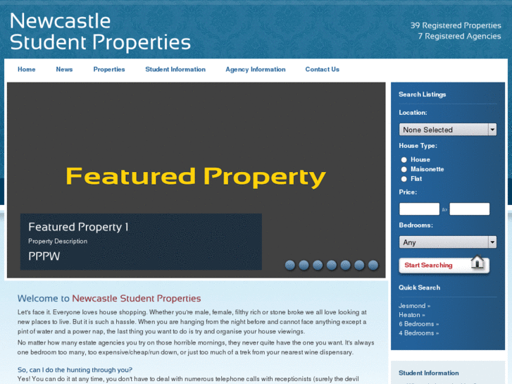 www.newcastlestudentproperties.com