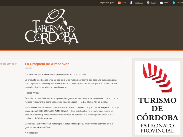 www.tabernasdecordoba.es