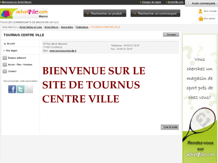 www.tournuscentreville.fr